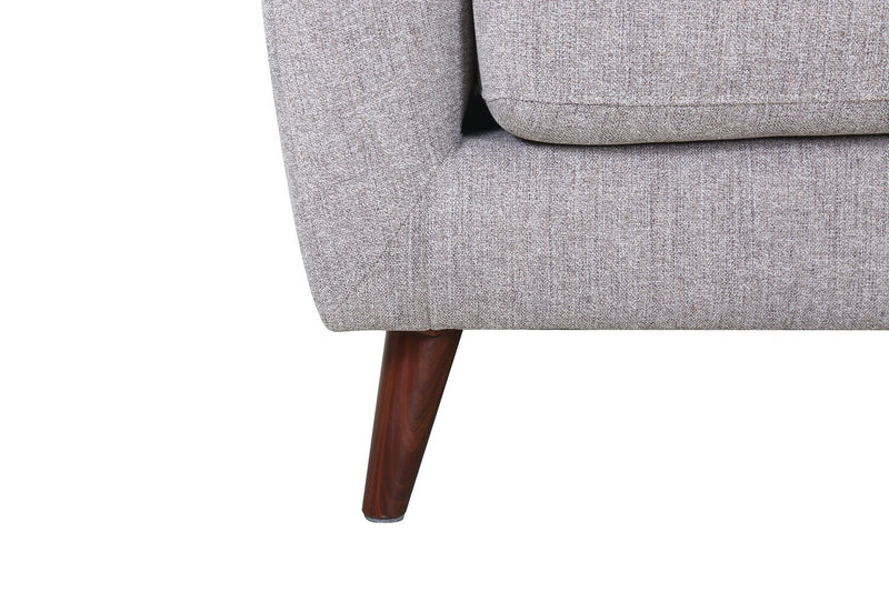 Zoey 75.5\" Fabric Sofa - Grey