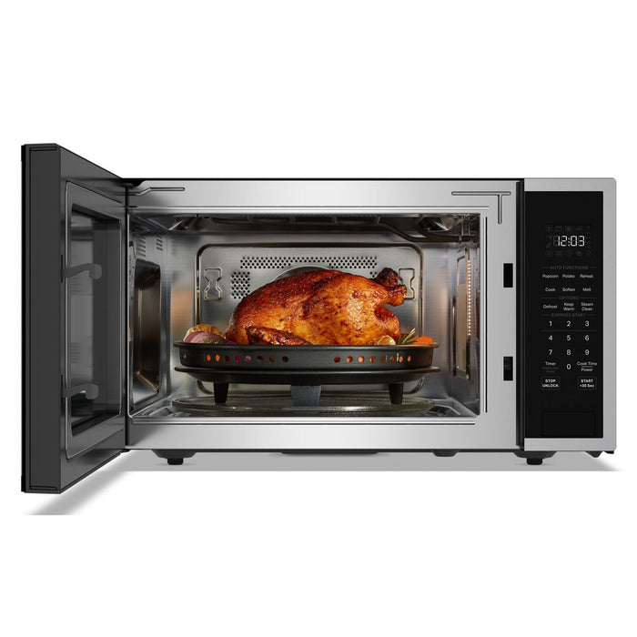 KitchenAid 1.5 Cu. Ft. Countertop Microwave with Air Fry - PrintShield Stainless Steel - KMCS522SPS