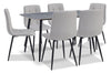 Arlo 7-Piece Dining Set - Grey