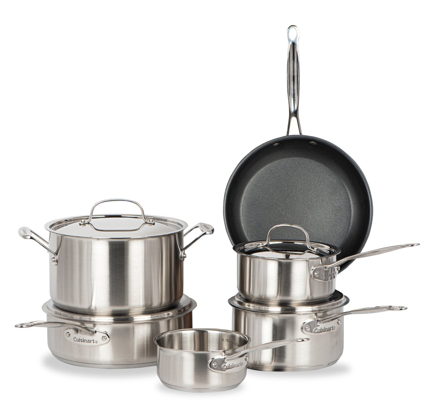 Cuisinart 10-Piece Classic Collection® Stainless Steel Cookware