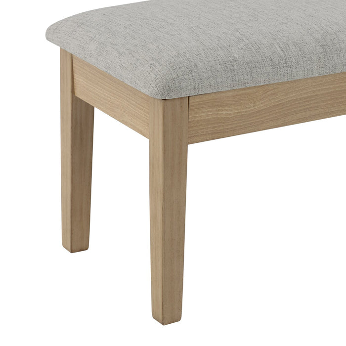 Cove Storage Dining Bench - Natural