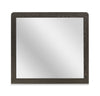 Sable 6pc Bedroom Set with Bed, Dresser, Mirror & Nightstand, Dark Grey - Queen Size | Ensemble de chambre à coucher Sable gris foncé 6 pièces avec lit, commode, miroir et table de nuit - format grand lit