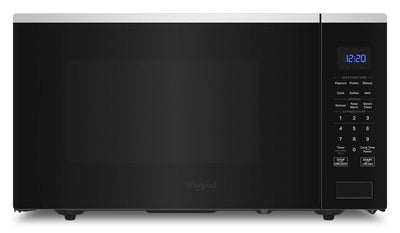 Whirlpool 1.6 Cu. Ft. Countertop Microwave with Sensor Cooking - YWMCS7022SS | Four à micro-ondes de comptoir Whirlpool de 1,6 pi3 avec cuisson par capteur - YWMCS7022SS