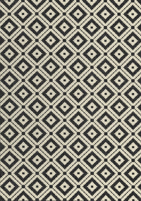 Silas Black Outdoor Patio Area Rug - 5’ x 8’ 