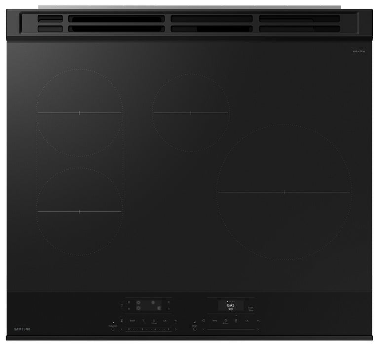 Samsung 6.3 Cu. Ft. Induction Slide In Range with Air Fry - Stainless Steel - NSI6DG9300SRAC
