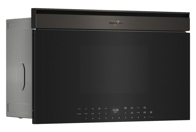 Whirlpool 1.1 Cu. Ft. Built-In Microwave with Air Fry – Black Stainless Steel - YWMBT7030SV