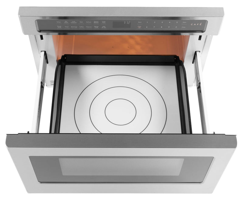 Café 1.2 Cu. Ft. Built-In Microwave Drawer - Stainless Steel - CWLC12P2RS1