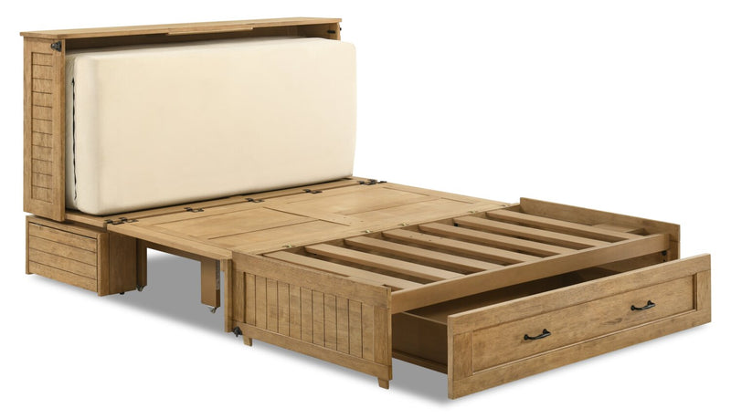 Parker Cabinet Bed - Brown