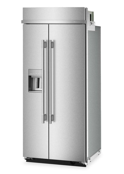 KitchenAid 36\" 20.8 Cu. Ft. Built-In Refrigerator - PrintShield™ Stainless Steel - KBSD736SPS