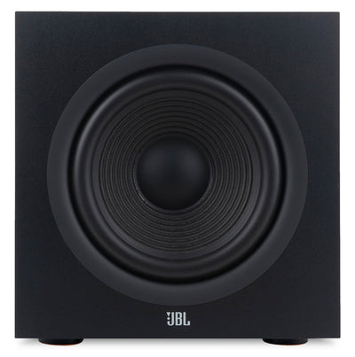 JBL Stage 200P 10" 300W Powered Subwoofer - Black (JBL200PBLKAM) | Caisson d’extrêmes graves amplifié de 300 W JBL Stage 200P de 10 po – noir (JBL200PBLKAM)