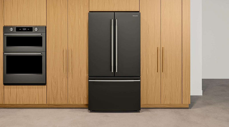 KitchenAid Counter-Depth French Door Refrigerator with Internal Water Dispenser – Black Ore - KRFC336SBE
