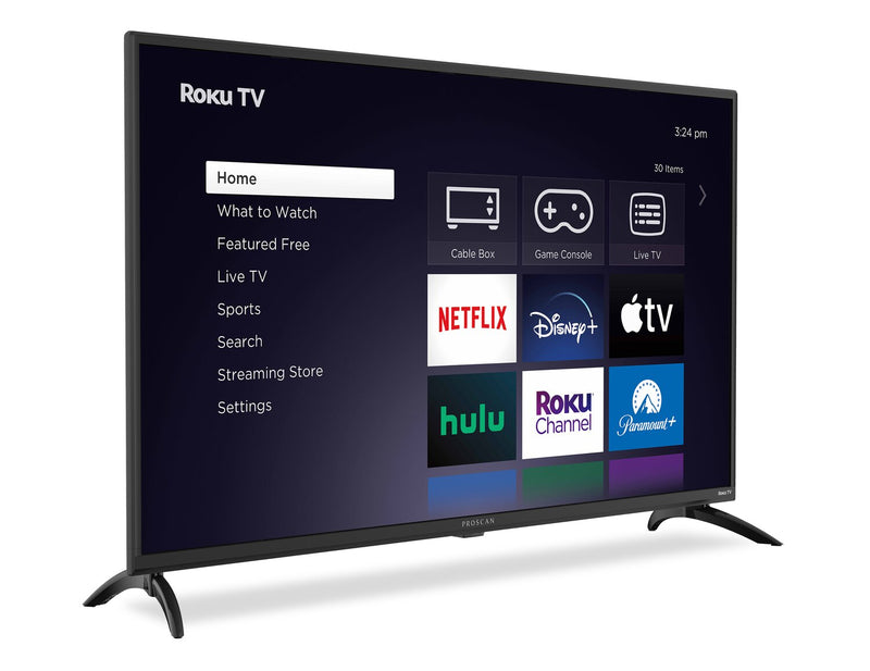 Proscan 43\" LED 4K UHD Smart Roku TV (PTRU4380)