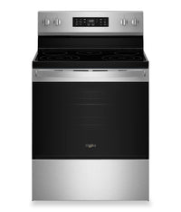 Whirlpool 5.3 Cu. Ft. Electric Range with Air Cooking - Fingerprint Resistant Stainless Steel - YWFES4530SZ