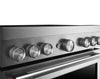 KitchenAid 36" 5.1 Cu. Ft. Freestanding Induction Range with No Preheat Air Fry – Stainless Steel - KFIS936SSS | Cuisinière à induction KitchenAid de 5,1 pi3 et de 36 po avec friture à air sans préchauffage - acier inoxydable - KFIS936SSS
