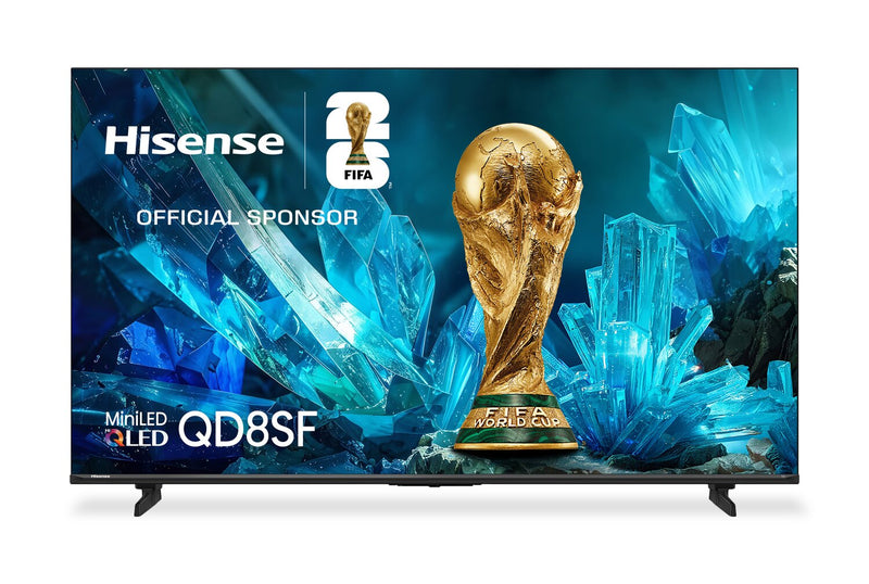 HISENSE 50\" QD8SF Hi-QLED Mini-LED 4K Smart Fire TV (50QD8SF) – 2026 Model