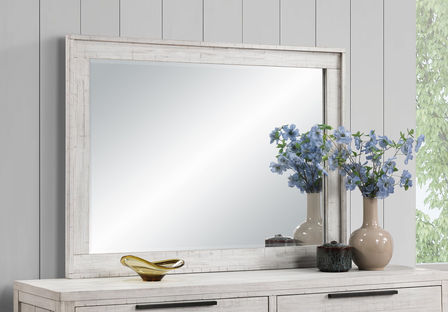 Haven Bedroom Dresser Mirror - White - The Brick Haven Bedroom Dresser Mirror - White - The Brick