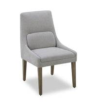 Clay Dining Chair with Polyester Fabric - Dove Grey 