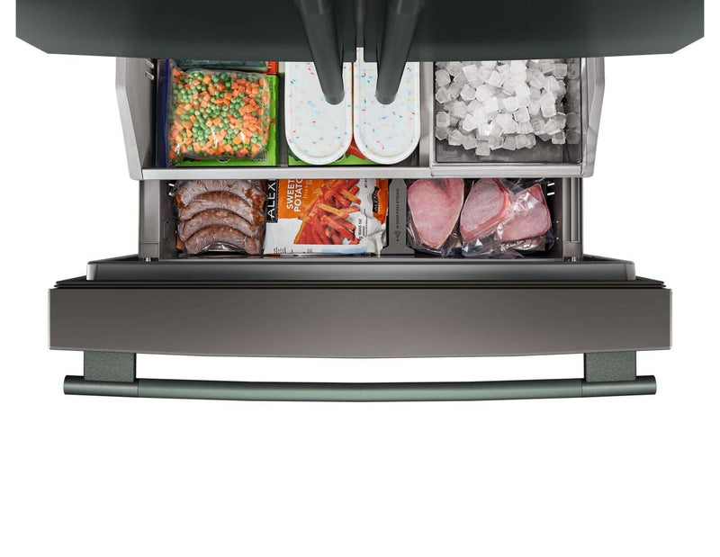 KitchenAid 36\" 24 Cu. Ft. Counter-Depth French Door Refrigerator - Juniper - KRFC236SJP