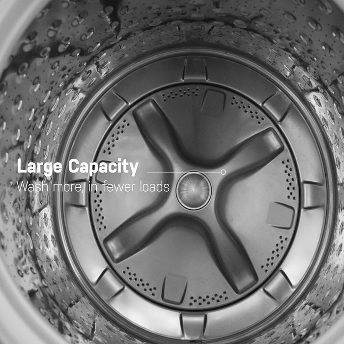 GE 5.3 Cu. Ft. Top Load Washer - White and Rose Gold - GTW690BMYWR