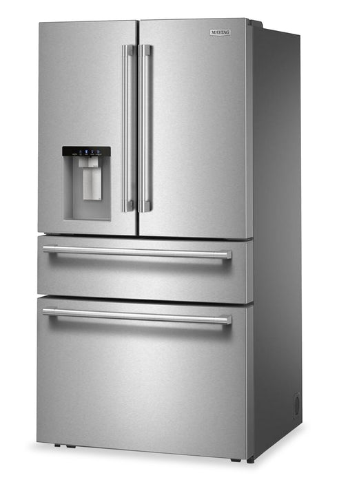 Maytag 36\" 29 Cu. Ft. French Door Refrigerator - Stainless Steel - MRMF5436TZ