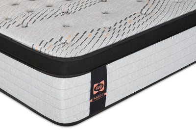 Sealy Posturepedic® Plus 1000 Series Bronson Eurotop Medium Twin XL Mattress | matelas semi-ferme à Euro-plateau Bronson PosturepedicMD Plus de série 1000 de Sealy pour lit simple très long | BRONSNXM