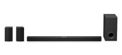 LG S90TR Home Theatre Soundbar with Dolby Atmos® and Rear Speakers (S90TR.DCANLLK) | Barre de son de cinéma maison LG S90TR avec Dolby AtmosMD et haut-parleurs arrière (S90TR.DCANLLK) | S90TRBAR
