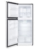 Danby 23.44” 11 Cu. Ft. Apartment Size Top Mount Refrigerator – Stainless Steel - DFF116B2SSDBL | Réfrigérateur Danby de format appartement de 11 pi3 et de 23,44 po à congélateur supérieur - acier inoxydable - DFF116B2SSDBL