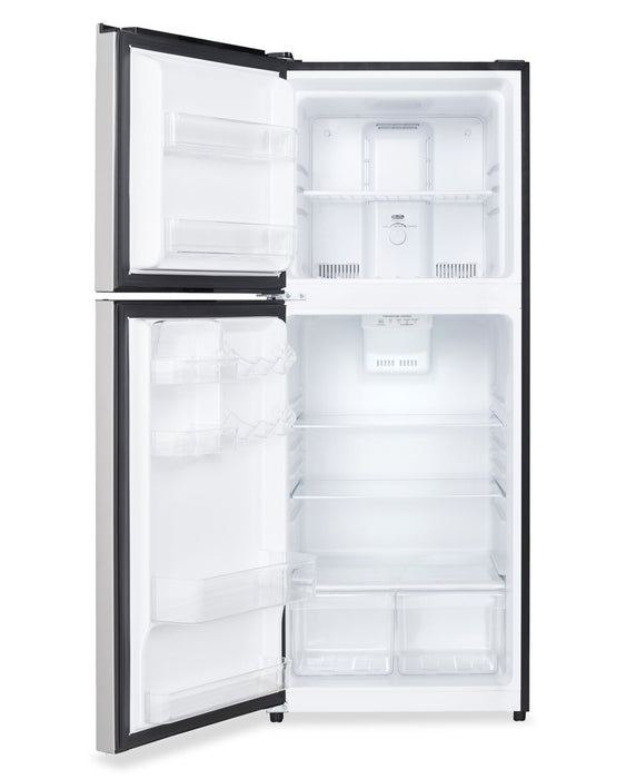 Danby 23.44” 11 Cu. Ft. Apartment Size Top Mount Refrigerator – Stainless Steel - DFF116B2SSDBL