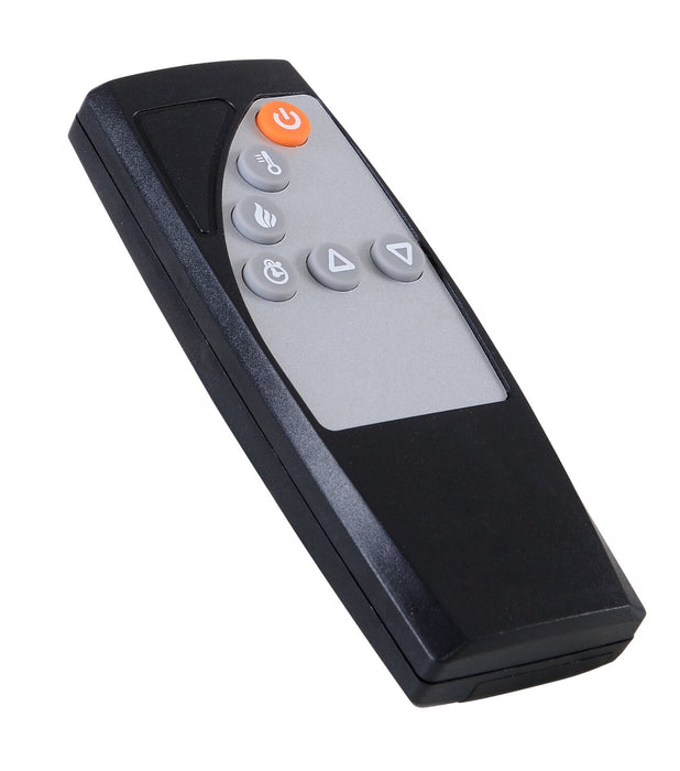 Reed 47\" Contemporary Electric Fireplace with Storage – Light Teak