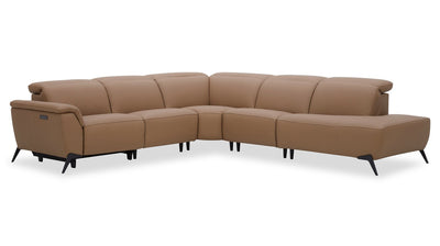 Valencia 5-Piece Right-Facing Power Reclining Sectional - Blanca Macha | Sofa sectionnel de droite à inclinaison électrique Valencia 5 pièces - Blanca Macha