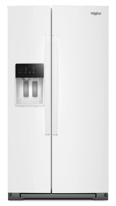 Whirlpool 36" 21 Cu. Ft. Side-by-Side Refrigerator - White - WRSC5536RW | Réfrigérateur Whirlpool de 21 pi³ et de 36 po à compartiments juxtaposés - blanc - WRSC5536RW