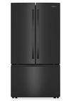 Whirlpool 36\" 31 Cu. Ft. French-Door Refrigerator with Ice Maker - Black - WRFF3136SB
