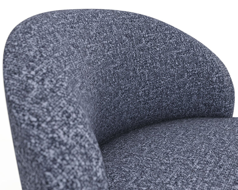 Lexi 28.35\" Fabric Accent Chair – Blue