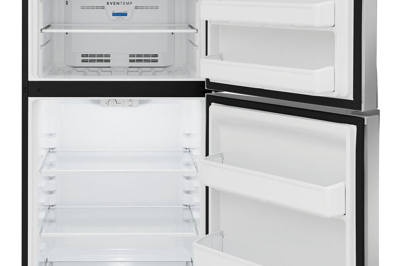 Frigidaire 30” 20 Cu. Ft. Top Freezer Refrigerator – Stainless Steel - FFHT2022AS