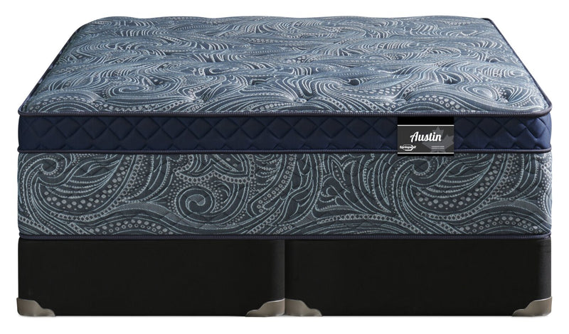 Springwall Austin Eurotop Medium King Mattress Set