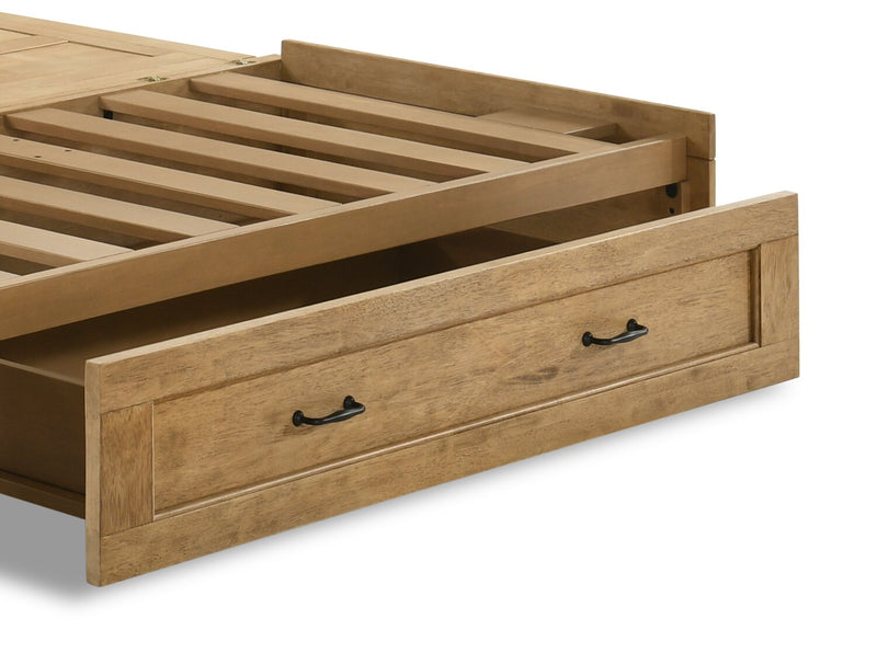 Parker Cabinet Bed - Brown