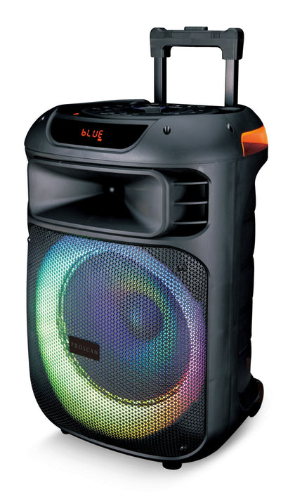 PROSCAN 40W Dual Microphone Bluetooth Portable Party Speaker (PA1254)