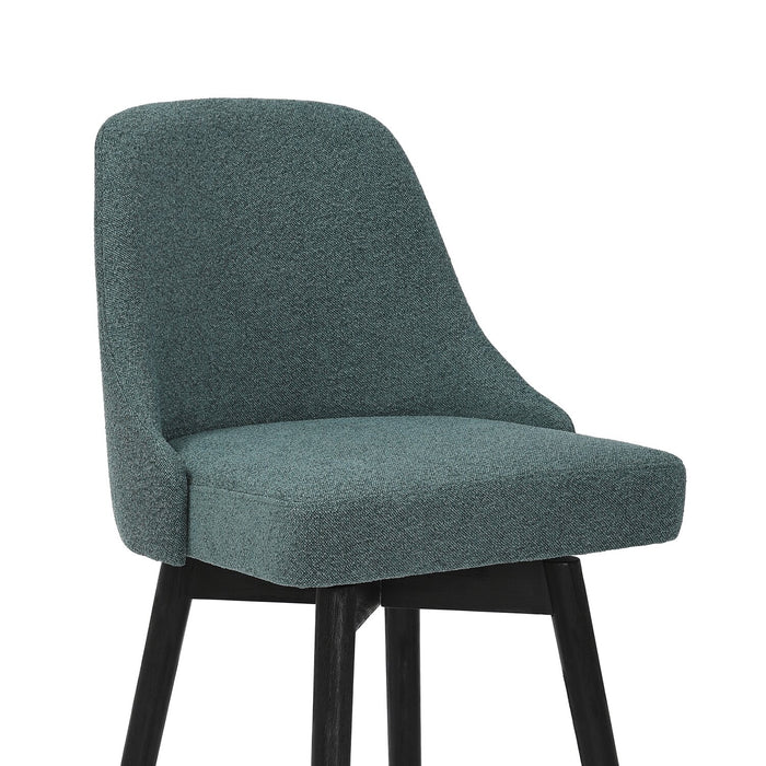 Nash Counter-Height Swivel Bar Stool - Blue