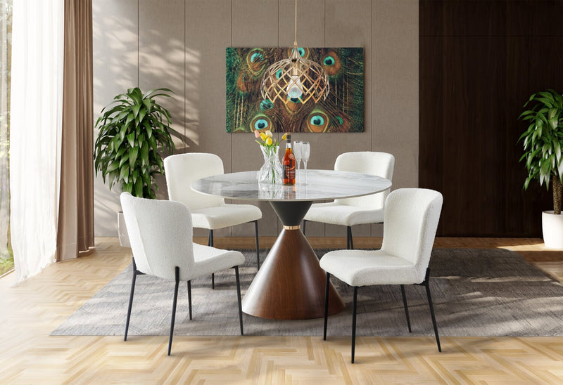 Alwin Dining Chair - White