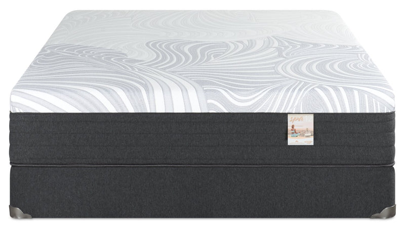 Springwall Spa 12 Plush Smooth Top Twin Mattress in a Box Set