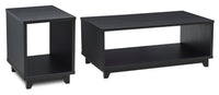 Tanner 2-Pack Table Package – Matte Black