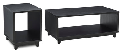 Tanner 2-Pack Table Package – Matte Black  | Ensemble de 2 tables Tanner - noir mat  | TANNE2PK