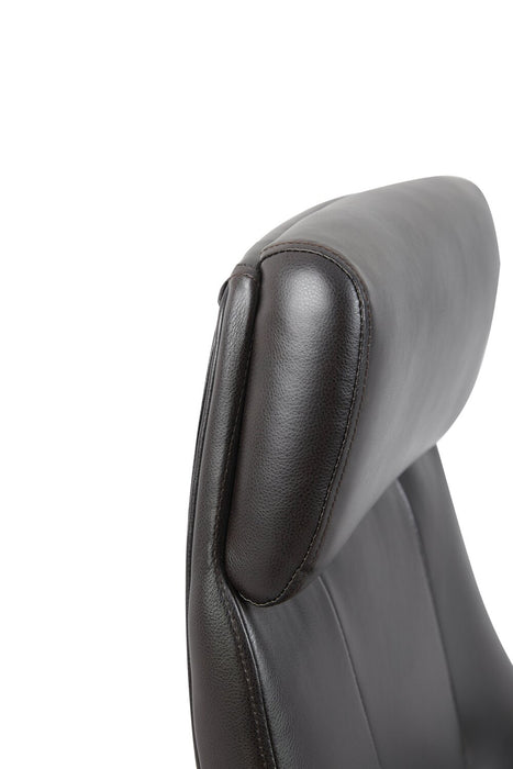 Steadman 24.4\" Office Chair - Dark Brown