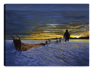 Arriving at Sunset Canvas Artwork – 31
