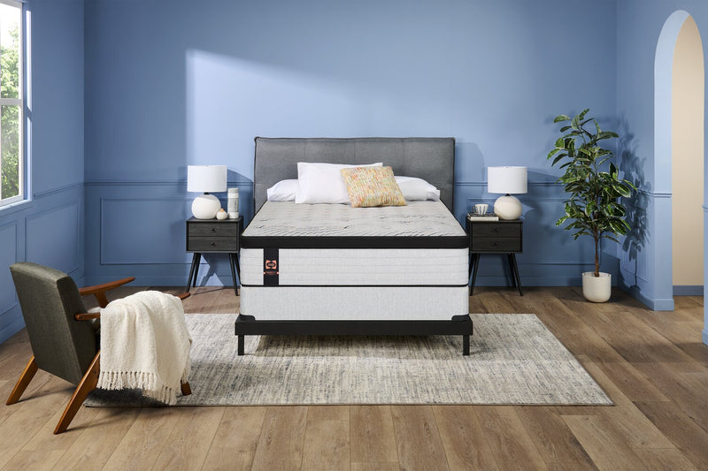 Sealy Posturepedic® Plus 1000 Series Bronson Eurotop Medium Queen Mattress Set