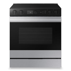 Samsung Bespoke 6.3 Cu. Ft. Electric Range with Oven Camera - NSE6DG8700SRAC 