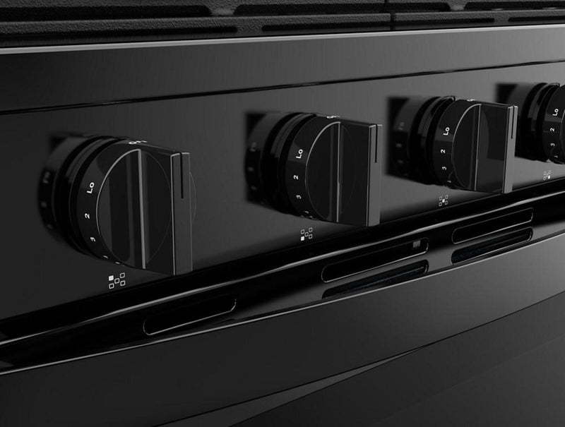 Whirlpool 5 Cu. Ft. Smart Gas Range with Air Fry and Self-Clean - Black - WFGS7530RB