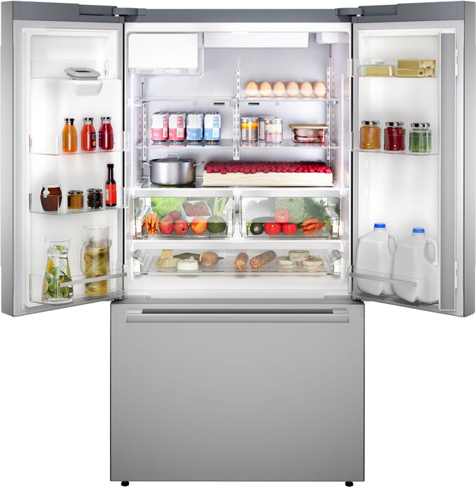 Bosch 500 Series 36\" 26 Cu. Ft. French-Door Refrigerator - Stainless Steel - B36FD52SNS
