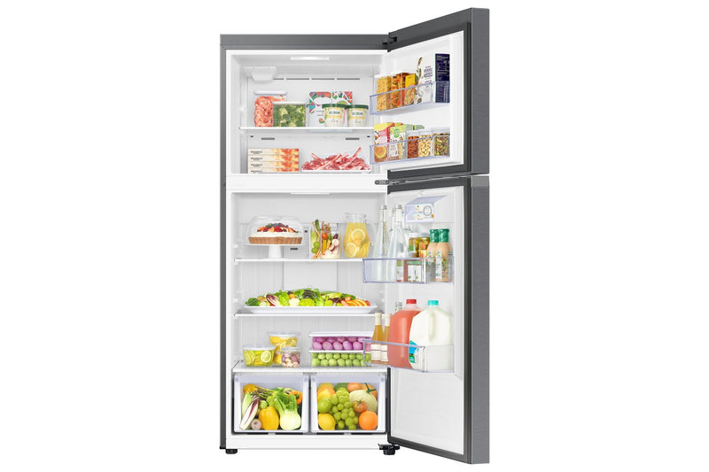 Samsung 30\" 17.6 Cu. Ft. Smart Top-Freezer Refrigerator - Silver - RT18DG6500S9AC