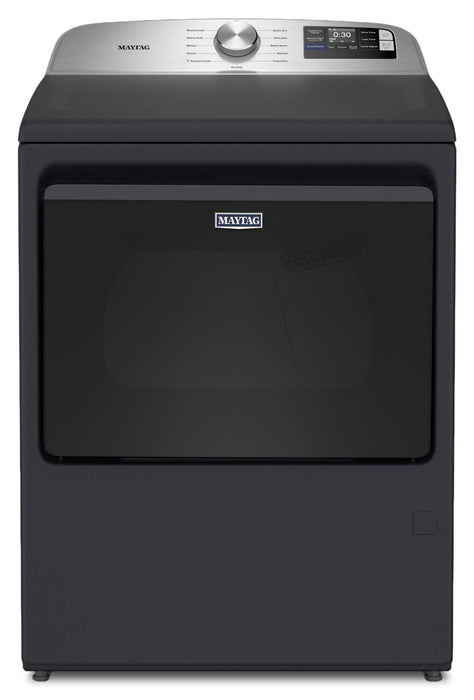 Maytag 6.0 Cu. Ft. Smart Top-Load Washer and 7.4 Cu. Ft. Gas Dryer – Midnight Steel 
